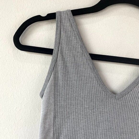 Spanx Laidback Layers Tank Gray M - Picture 3 of 8